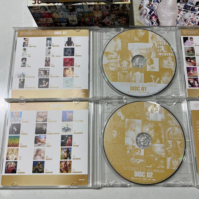 初回限定　浜崎あゆみ　A complete CD DVD LIVEDVD ベスト エンタメ/ホビーのCD(ポップス/ロック(邦楽))の商品写真