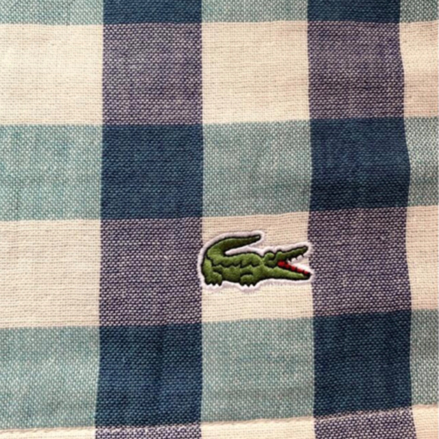 LACOSTE(ラコステ)の【新品】✨LACOSTE  ラコステ　フェイスタオル幅広スポーツタオル インテリア/住まい/日用品の日用品/生活雑貨/旅行(タオル/バス用品)の商品写真