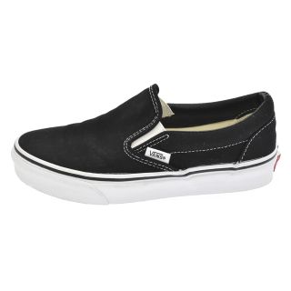 ヴァンズ(VANS)のVANS ヴァンズ SLIP ON スリッポン ローカットスニーカー ブラック US5.5/23.5cm レディース(スニーカー)