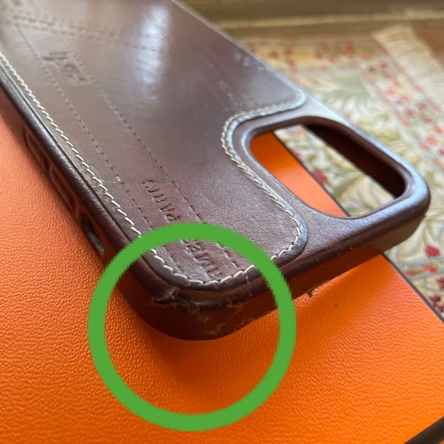 100%の保証 Hermes - エルメスiphoneケースキズ確認用 iPhoneケース
