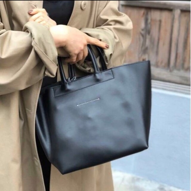 低価格の MM6 レザートートバッグ MARGIELA MAISON トートバッグ