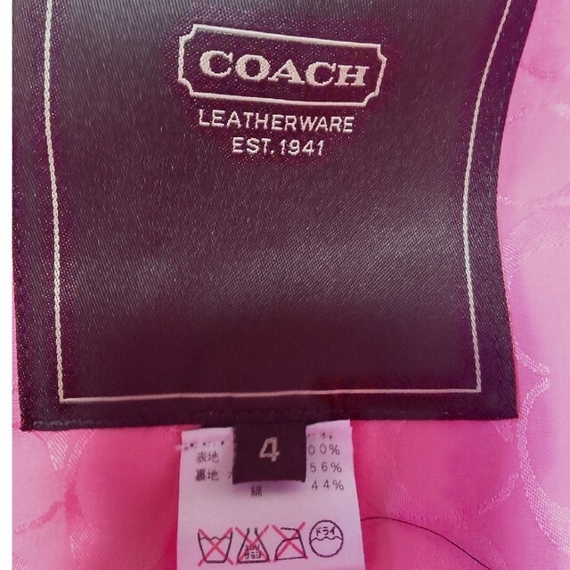 COACH(コーチ)の専用ページ　COACH スプリングコート レディースのジャケット/アウター(ロングコート)の商品写真