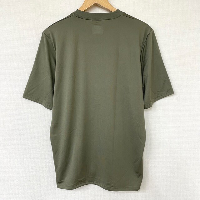 patagonia(パタゴニア)のパタゴニア patagonia ポリエステル Tシャツ 半袖 無地 サイズ：M オリーブ MADE IN U.S.A古着 【中古】 メンズのトップス(Tシャツ/カットソー(半袖/袖なし))の商品写真