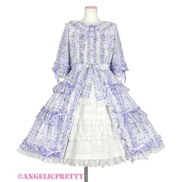 Angelic Pretty(アンジェリックプリティー)のSecret Daisy Garden ワンピース  レディースのワンピース(ひざ丈ワンピース)の商品写真