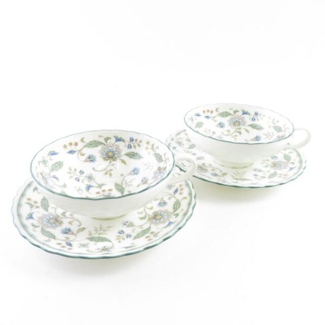 Noritake(ノリタケ)の美品 Noritake ノリタケ CALIPH PALACE カリフパレス ティーカップ＆ソーサー 2客 ペア SY5459A2  インテリア/住まい/日用品のキッチン/食器(グラス/カップ)の商品写真