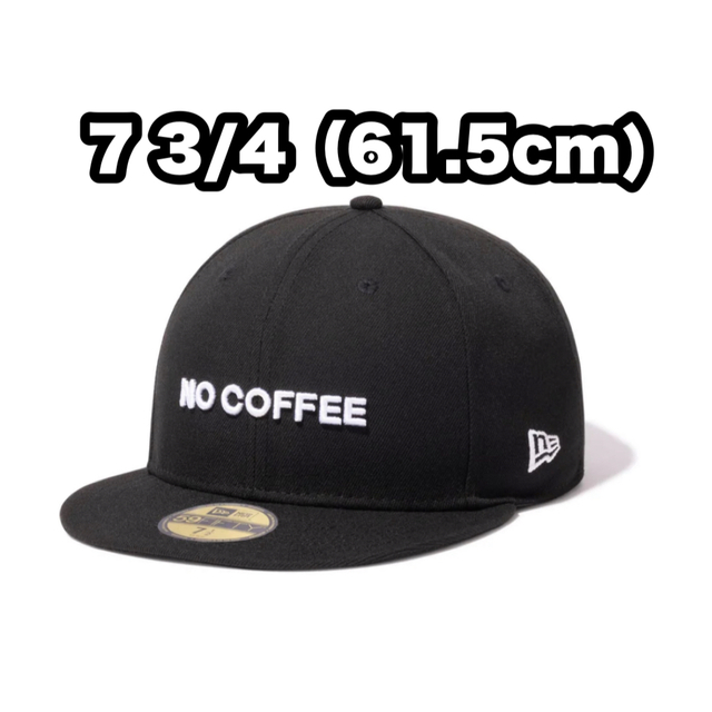 新品未使用 NEW ERA 59FIFTY NO COFFEE 7 5/8 | www.carmenundmelanie.at