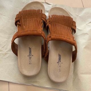 ミネトンカ(Minnetonka)のMINETONKA フリンジサンダル(サンダル)