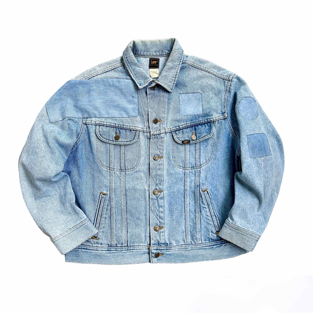 Gジャン/デニムジャケットLEE 220J FADED BLUE DENIM JACKET / 80S