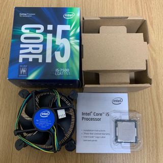 intel core i5-7500 中古 CPU(PCパーツ)
