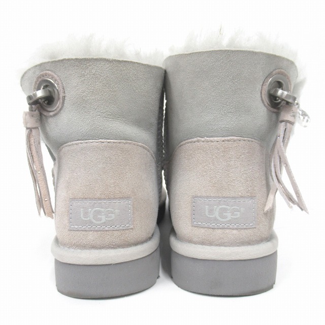 極美品★UGG★JOSEYスワロフスキー製クリスタル付ムートンブーツ(23㎝)
