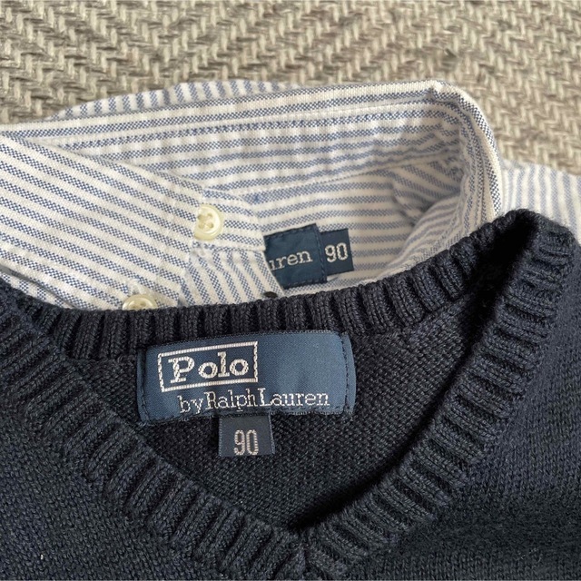 POLO RALPH LAUREN(ポロラルフローレン)のPoloラルフローレンセット シャツ ベスト セット キッズ/ベビー/マタニティのキッズ服男の子用(90cm~)(Tシャツ/カットソー)の商品写真