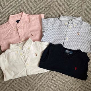 ポロラルフローレン(POLO RALPH LAUREN)のPoloラルフローレンセット シャツ ベスト セット(Tシャツ/カットソー)