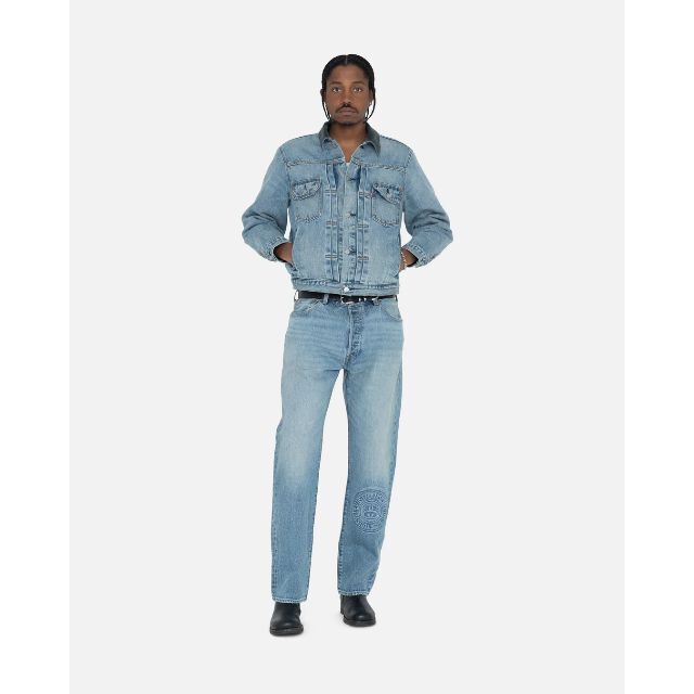 STUSSY(ステューシー)のSTUSSY & LEVI'S EMBOSSED 501 JEAN 30 メンズのパンツ(デニム/ジーンズ)の商品写真