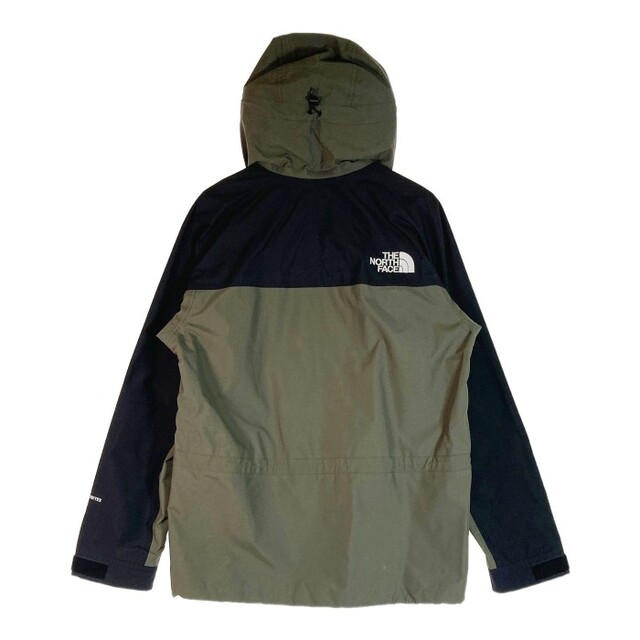 THE NORTH FACE(ザノースフェイス)の★ザ ノースフェイス マウンテンライトジャケット カーキ×ブラック sizeL メンズのジャケット/アウター(ナイロンジャケット)の商品写真