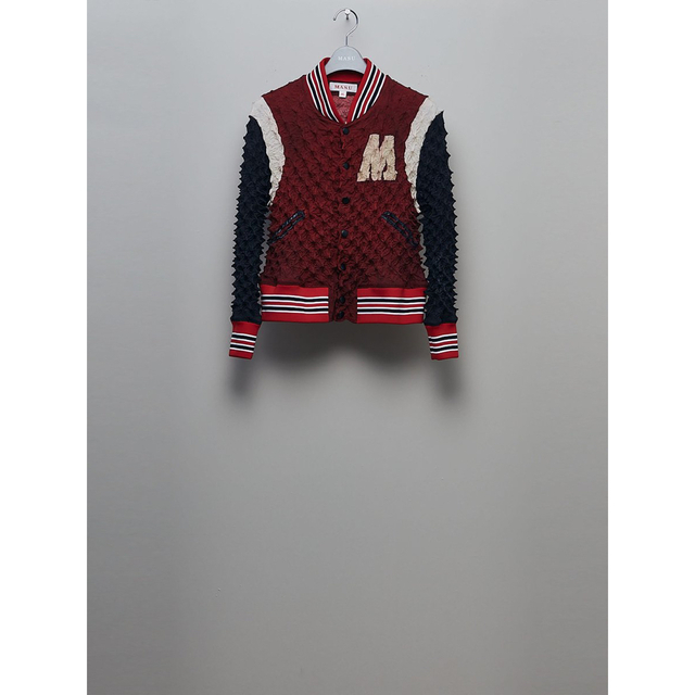 【美品】MASU SPIKY STADIUM JACKET red