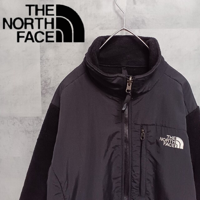 人気 THE NORTH FACE フリースジャケット US ブラック Lブルゾン