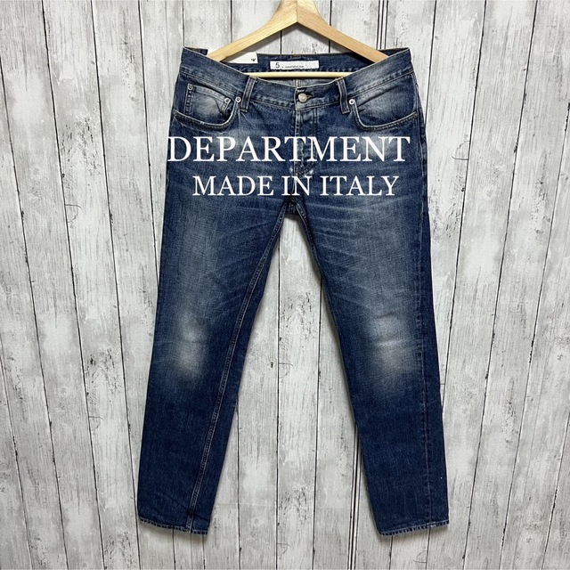 DEPARTMENT  FIVE  5 ダメージ加工ジーンズ！イタリア製！