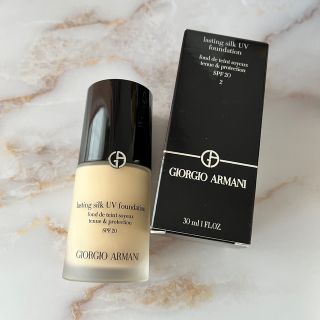 ジョルジオアルマーニ(Giorgio Armani)のラスティングシルクＵＶファンデーション(ファンデーション)