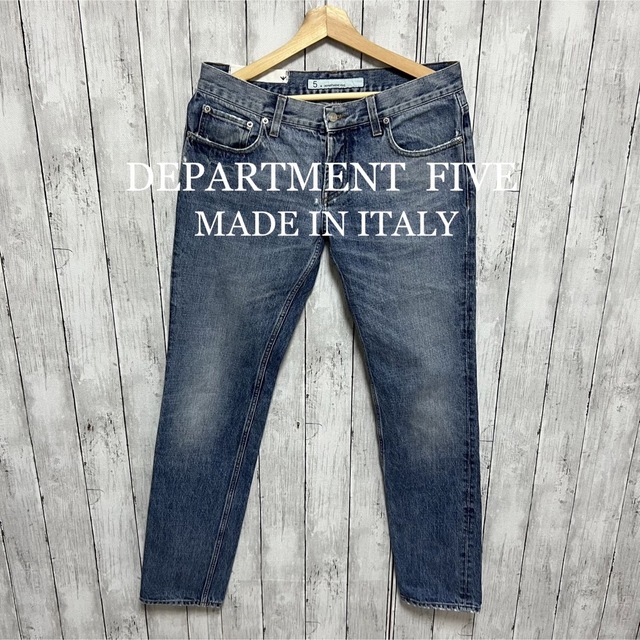 DEPARTMENT  FIVE  5 ダメージ加工ジーンズ！イタリア製！