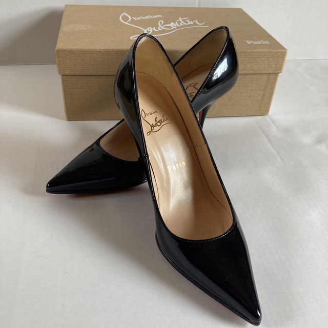 Christian Louboutin - ルブタン エナメルパンプス 36 1/2の通販 by