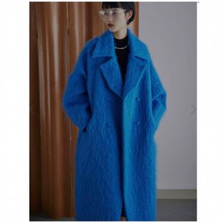 アメリヴィンテージ(Ameri VINTAGE)のDEFORMATION COLLAR SHAGGY COAT(ロングコート)