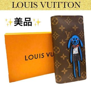 ルイヴィトン(LOUIS VUITTON)のVUITTON ヴィトン　ポルトフォイユブラザNM M80158 ウサギ　長財布(財布)