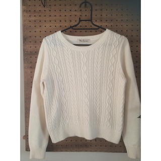 クリアインプレッション(CLEAR IMPRESSION)のclear impression 白のセーター(ニット/セーター)