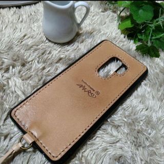 トチギレザー(栃木レザー)のXperia5 IV等☕Nume leather / White stitch(Androidケース)