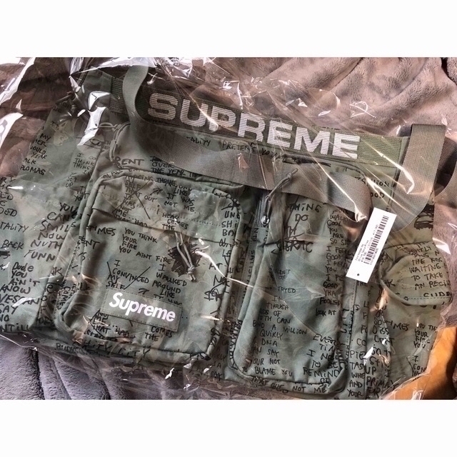 supreme field messenger bag olive gonz