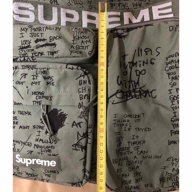 supreme field messenger bag olive gonz