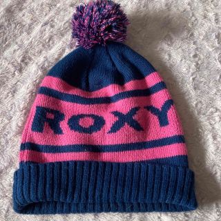 ロキシー(Roxy)のロキシー  ニット帽　帽子　roxy(ニット帽/ビーニー)