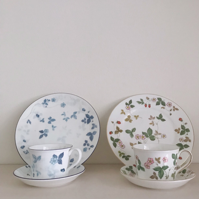 WEDGWOOD ストロベリーブルー お皿 5枚