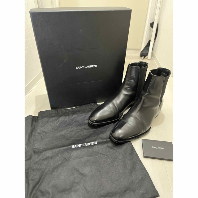 サンローラン Saint Laurent サイドゴアブーツ レディース 39