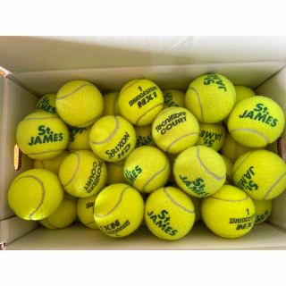 セントジェームス(SAINT JAMES)のテニスボール中古32球(ボール)