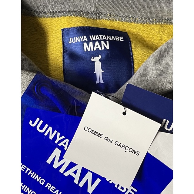 JUNYA WATANABE MAN(ジュンヤワタナベマン)の定価60500円☆ジュンヤワタナベマン 綿裏毛パーカーXL新品☆ジャミロクワイ メンズのトップス(パーカー)の商品写真