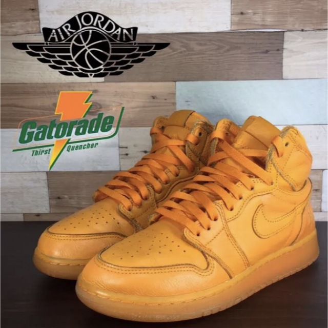 NIKE AIR JORDAN 1 GATORADE HI 24.5cm | フリマアプリ ラクマ