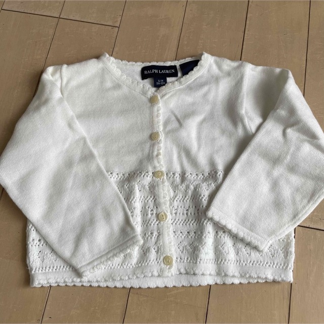 Ralph Lauren(ラルフローレン)のラルフローレン カーディガン キッズ/ベビー/マタニティのキッズ服女の子用(90cm~)(カーディガン)の商品写真