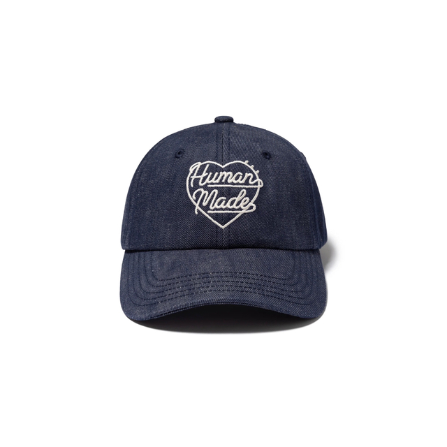 HUMAN MADE 6 PANEL DENIM CAP