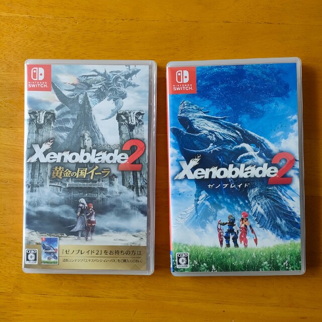 任天堂 - Xenoblade2(ゼノブレイド2) 黄金の国イーラ 2本セットの
