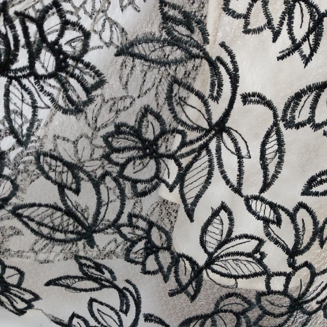 GRL(グレイル)の美品 S グレイル フレアスカート ロング 花柄 シースルー マーメイド レディースのスカート(ロングスカート)の商品写真