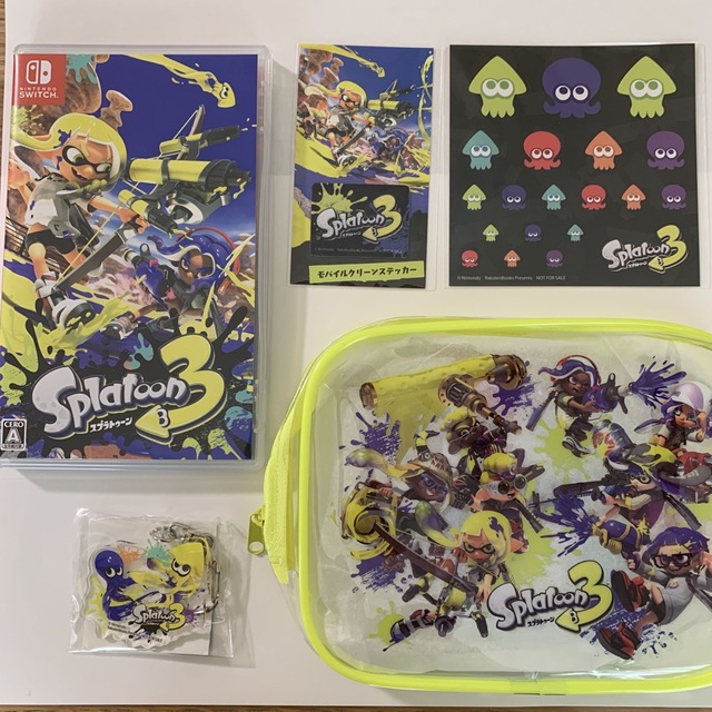 スプラトゥーン3 Switch 購入特典グッズ付