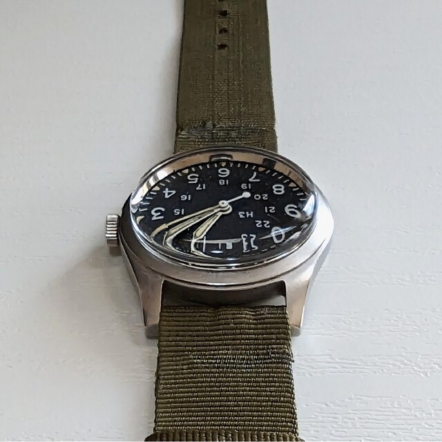 Hamilton(ハミルトン)のハミルトン　MIL-W-46374B　アメリカ軍官給品 メンズの時計(腕時計(アナログ))の商品写真