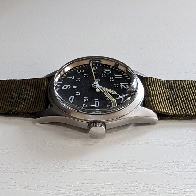 Hamilton(ハミルトン)のハミルトン　MIL-W-46374B　アメリカ軍官給品 メンズの時計(腕時計(アナログ))の商品写真