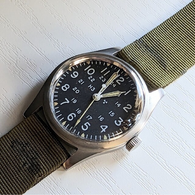 ハミルトン　MIL-W-46374B　アメリカ軍官給品