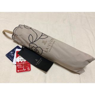 LANVIN COLLECTION - 58新品ランバンコレクション晴雨兼用折りたたみ