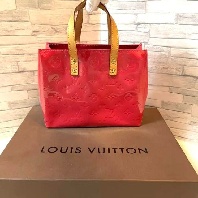 Louis Vuitton ルイヴィトン ヴェルニ リードPM アマラント10cm