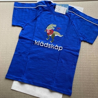 クレードスコープ(kladskap)のkladskap  恐竜Tシャツ　130センチ　(Tシャツ/カットソー)