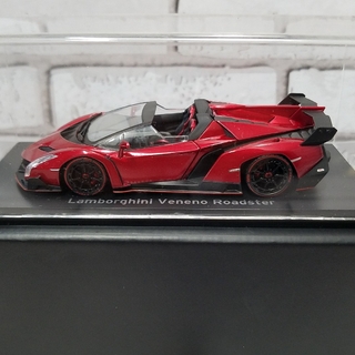 ランボルギーニ(Lamborghini)の【kyosho】京商　ランボルギーニ　ヴェネーノ　ロードスター　ミニカー(ミニカー)