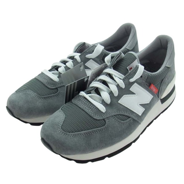 NEW BALANCE ニューバランス スニーカー M990VS1 USA製 ローカット スニーカー グレー系 27.5cm【新古品】【未使用】 1