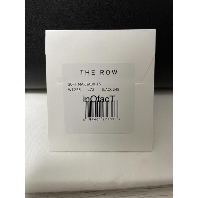 THE ROW(ザロウ)の黒 THE ROW Margaux 15 マルゴー ザロウ スムースレザー レディースのバッグ(ハンドバッグ)の商品写真
